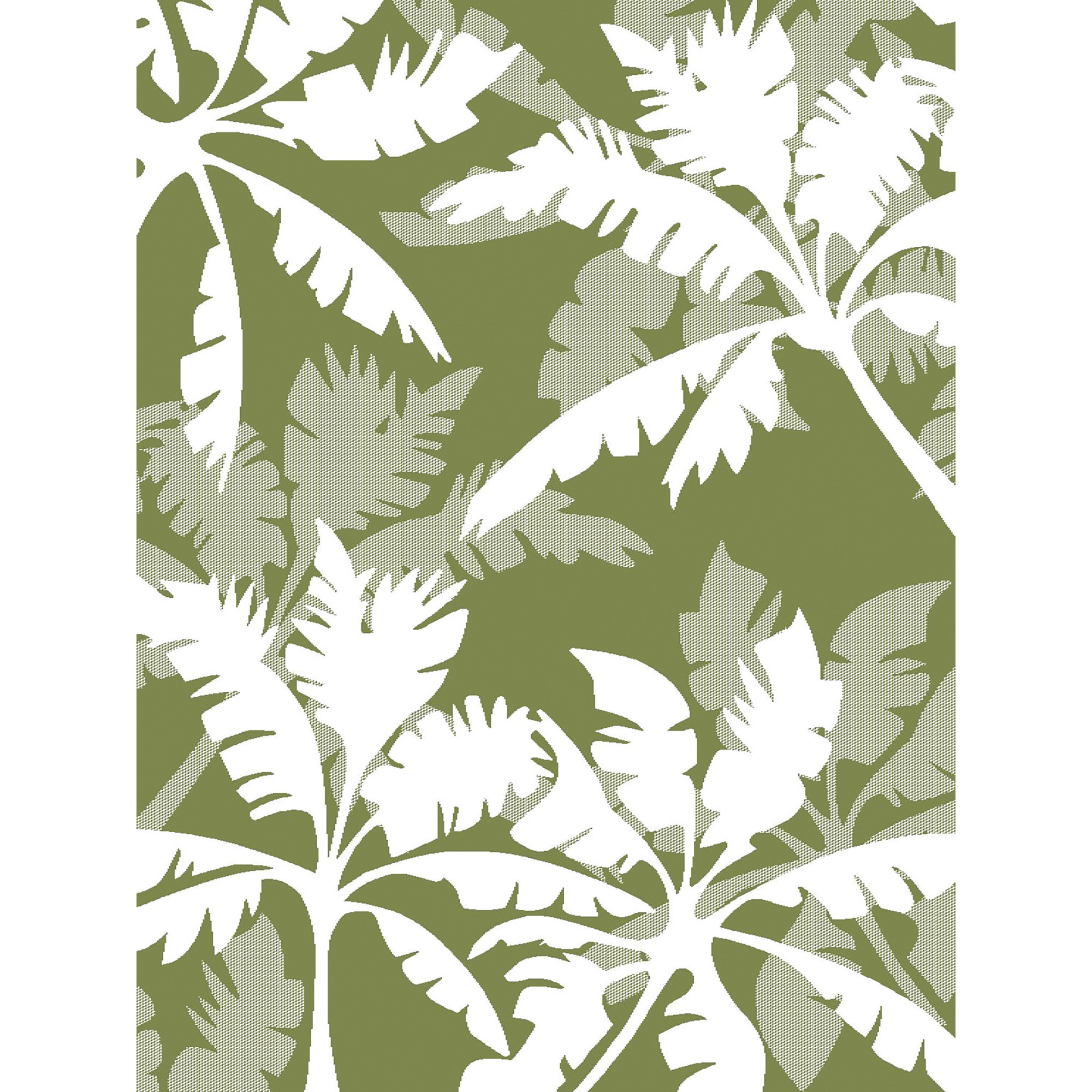 Red Mountain Valley Patio Mat — 9ft. x 18ft., Palm Leaf Pattern, Model